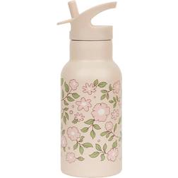 A Little Lovely Company Stainless Steel Drink Bottle Blossoms