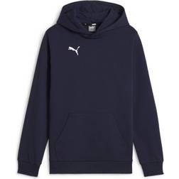 Puma Jr teamGOAL Casuals Hoody - Navy/White (658619-06)