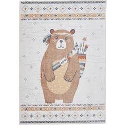 Think Rugs Kid's Vida Washable Bear Rug 47.2x66.9"