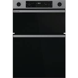 Hisense BID914221CX Built-In Double Oven Stainless Steel, Black