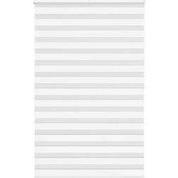 vidaXL Zebra Blind White 145x200 cm Fabric Width