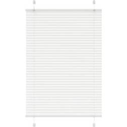 vidaXL Plisserad Persienn Vit 100x150 cm Tyg 100x150 cm 100x150cm