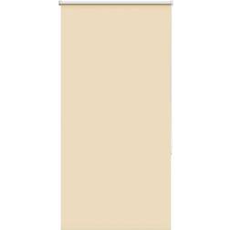 vidaXL Rullgardin Mörkläggningsbeige 75x175 cm