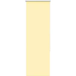 vidaXL Rullgardin Mörkläggningsgul 50x150 cm Tyg Bredd 45,7 cm
