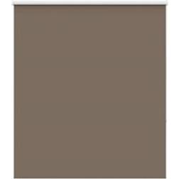 vidaXL Roller Blind Blackout Coffee 125x130 cm
