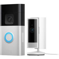 Ring Essential Security Set with Battery Doorbell Plus