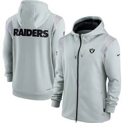 Nike Las Vegas Raiders Performance Sideline Lockup Full-Zip Hoodie