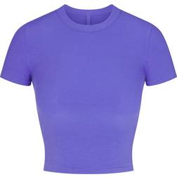 SKIMS Cropped T-shirt - Tanzanite