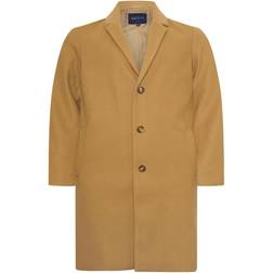 BadRhino Big & Tall Formal Overcoat - Camel Brown