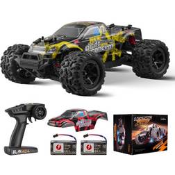 VEVOR Remote Control Car 1:18 Scale All Terrain 4WD Off-Road Truck