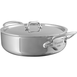 Mauviel Cook Style med lock 5.7 L 28 cm