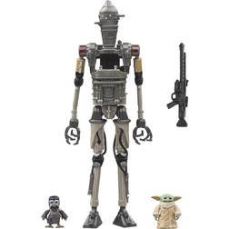 Star Wars The Mandalorian IG-12 Grogu & Anzellan Figure 9,5 cm