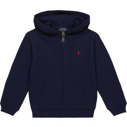 Polo Ralph Lauren Kid's Cotton Blend Fleece Hoodie - Navy