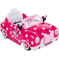 Huffy Huffy Disney Minnie Mouse Girls Electric Ride On Car 6v Battery Powered Motorised Car Fun Sounds Lights