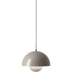 &Tradition Flowerpot VP1 Beige/Grey Pendant Lamp ∅ 23cm