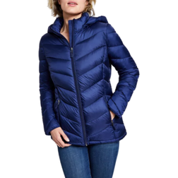 Charter Club Women's Packable Hooded Puffer Coat - Marine