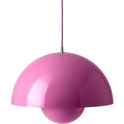 &Tradition Flowerpot VP7 Tangy Pink Pendant Lamp 14.6"