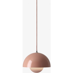 &Tradition Flowerpot VP1 Beige/Red Pendant Lamp 23cm