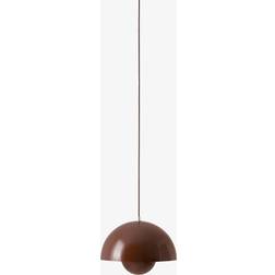 &Tradition Flowerpot VP1 Red Brown Pendellampa ∅ 23cm