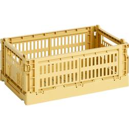 Hay Colour Crate Small Golden Yellow Oppbevaringskurv