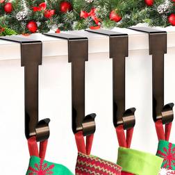 Christmas Holders Nickel Stocking 14cm 4pcs
