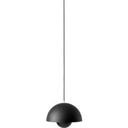 &Tradition Flowerpot VP7 Matt Black Pendant Lamp 14.6"