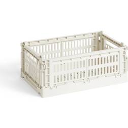 Hay Colour Crate S Off-White Oppbevaringskurv