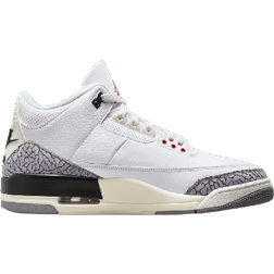 Nike Air Jordan 3 Retro M - Summit White/Fire Red/Black/Cement Grey