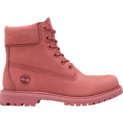 Timberland Premium 6-Inch Lace-Up Boot - Red Nubuck