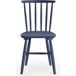 Dunelm Harvey Luxe Navy Kitchen Chair 85cm 2pcs