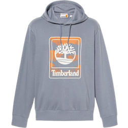 Timberland Men's Outdoor Graphic Brushback Hoodie - Folkstone Grey