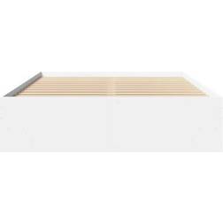 vidaXL Wood Sängram 143x203cm
