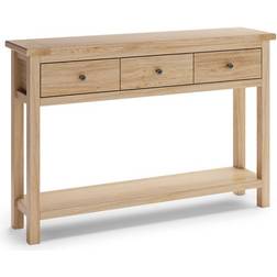 Dunelm Olney Oak Console Table 29.5x120cm