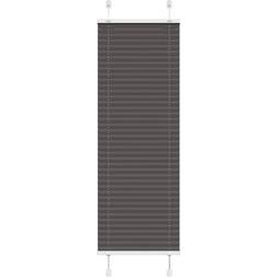 vidaXL Pleated Blind Black 40x150 cm Fabric Width