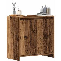 vidaXL Tvättställsskåp Gammalt Trä 60 x 33 x 60 cm