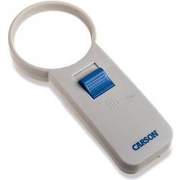 Carson Illuminated LED Lighted 5X Hand Held Aspheric Magnifier SV-50