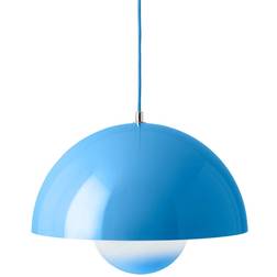 &Tradition Flowerpot VP7 Swim Blue Pendant Lamp 37cm