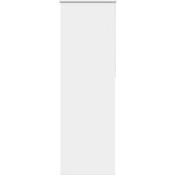 vidaXL Rullgardin Mörkläggning Vit 75x230 cm Tyg 70,7 cm