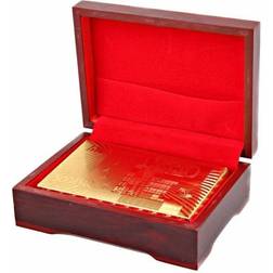 Cartes à Jouer Dorées Coffret Luxe