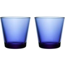 Iittala Kartio Ultramarine Blue Drikkeglas 21cl 2stk