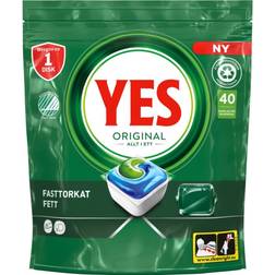 Yes Original All in One Dishwasher Tablets 40pcs
