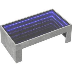 vidaXL Infinity Concrete Grey Sofabord 50x90cm
