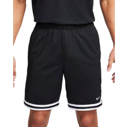 Nike DNA Men's Dri Fit 8" Basketball Shorts - Black/White