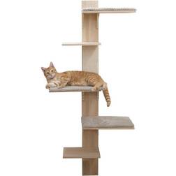 Kerbl Rascador Para Gatos Timber Wall Color Natural Y Gris Taupe 150 cm