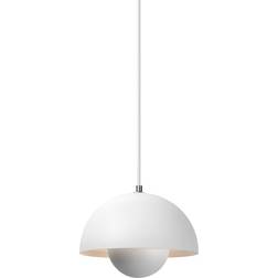 &Tradition Flowerpot VP1 Matt White Pendant Lamp 23cm