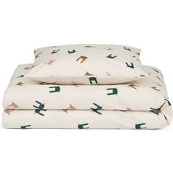 Liewood Carmen Baby Printed Bedding Bunny Sandy 70x100cm