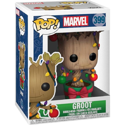 Funko Pop! Marvel Holiday Groot with Lights & Ornaments