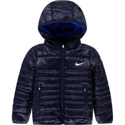 Nike Little Kid's Filled Quilted Jacket - Midnight Navy (86M362-U90)