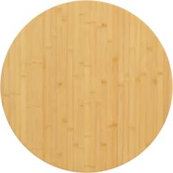 vidaXL Bamboo Natural Bordsskiva 90cm