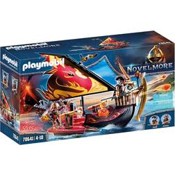 Playmobil Novelmore Knights Burnham Raiders Fire Ship 70641